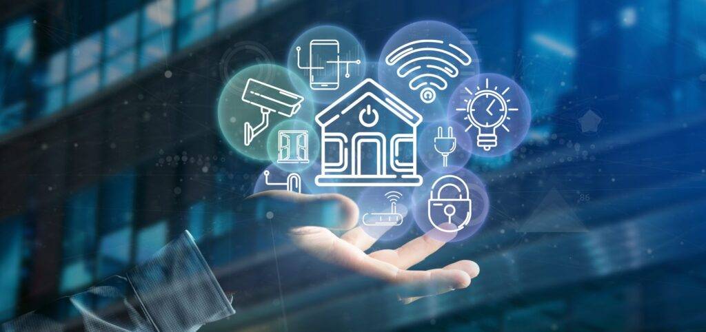 From Smart Contracts to Supply Chains: Real-world Blockchain Uses 6 Man Holding Smarthome scaled