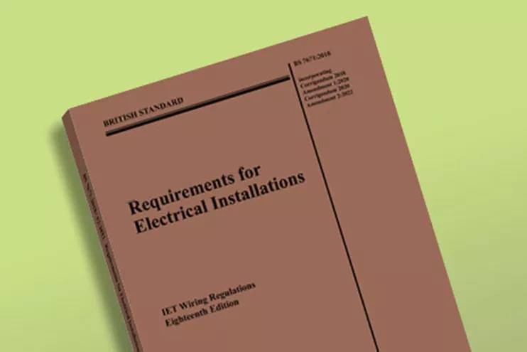 Amendment to 18th Edition Wiring Regulations 1 IET